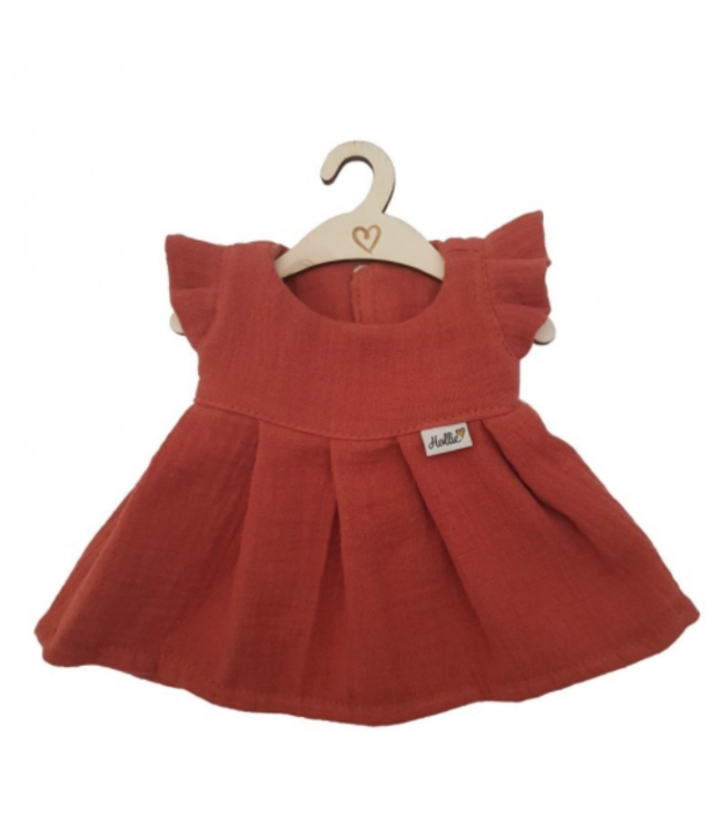 Hollie  | Poppenkleding | Poppenjurk | Spring Terra | 34 cm | 2+