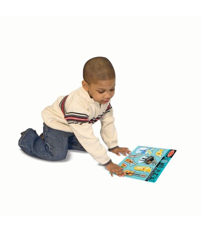 Melissa & Doug | Wooden Sound Puzzle | Musical Instruments | 1+