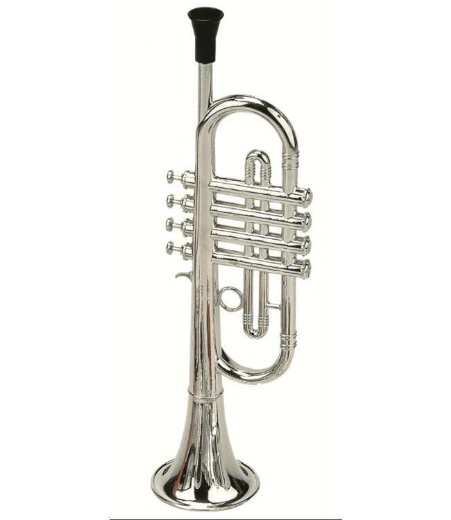 Reig Musicales | Muziekinstrument | Trompet | 4 Tonen | 38 cm | 3+