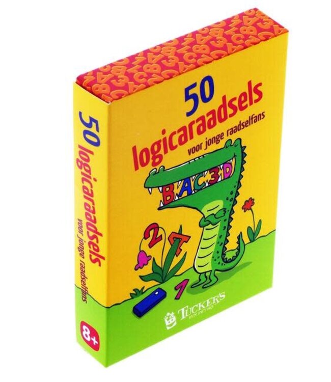 Tucker's Fun Factory | 50 Logicaraadsels voor jonge Raadselfans | 8+