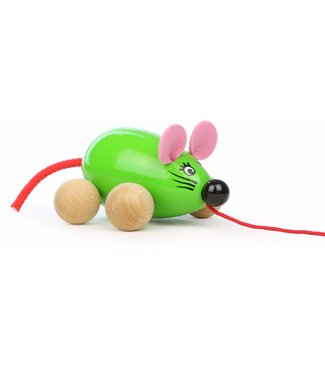 Vilac Vilac | Pull Along Mouse | Muis | 12,5 cm | 3+