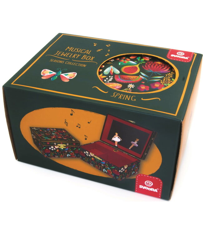 Svoora | Juwelendoos met muziek | Spring | Melodie: Dans van de Suikerfee | 4+