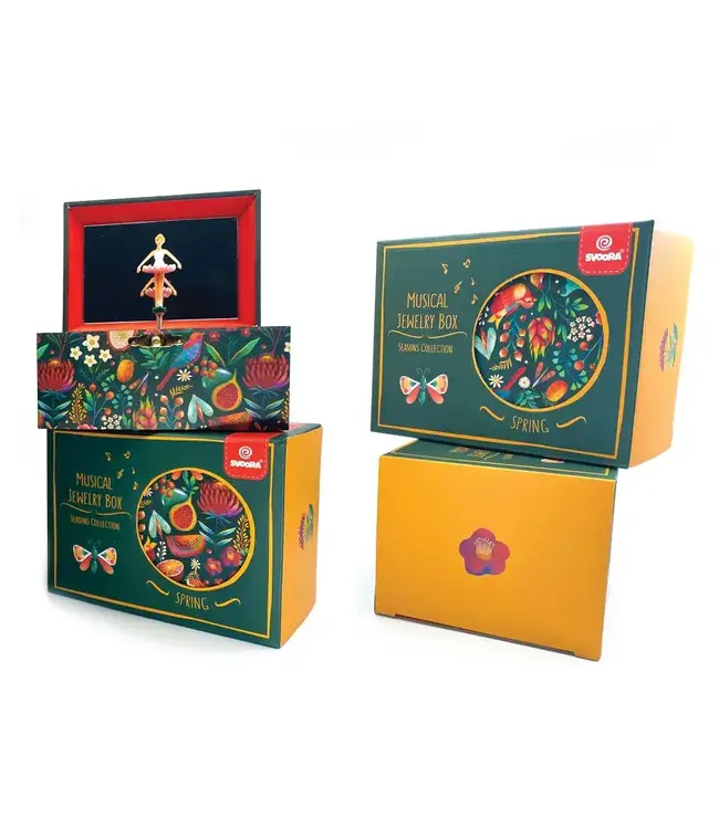 Svoora | Juwelendoos met muziek | Spring | Melodie: Dans van de Suikerfee | 4+