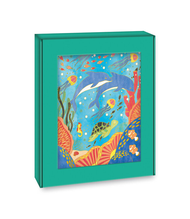 Janod | Atelier | Gouden Plaatje | Dieren Verven | 6+