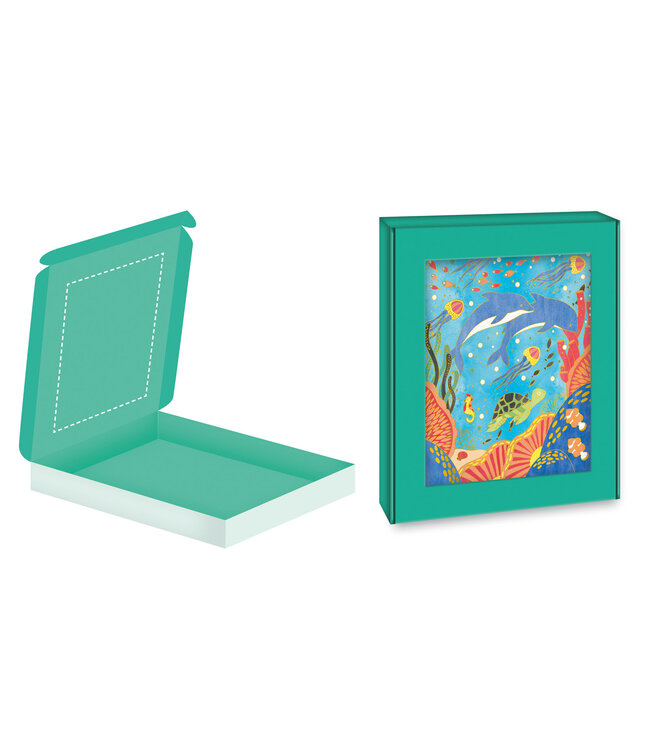 Janod | Atelier | Gouden Plaatje | Dieren Verven | 6+