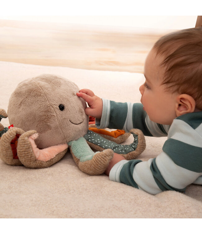 Sigikid | Patchwork Sweety | Octopus | 26 cm | + 3 maanden