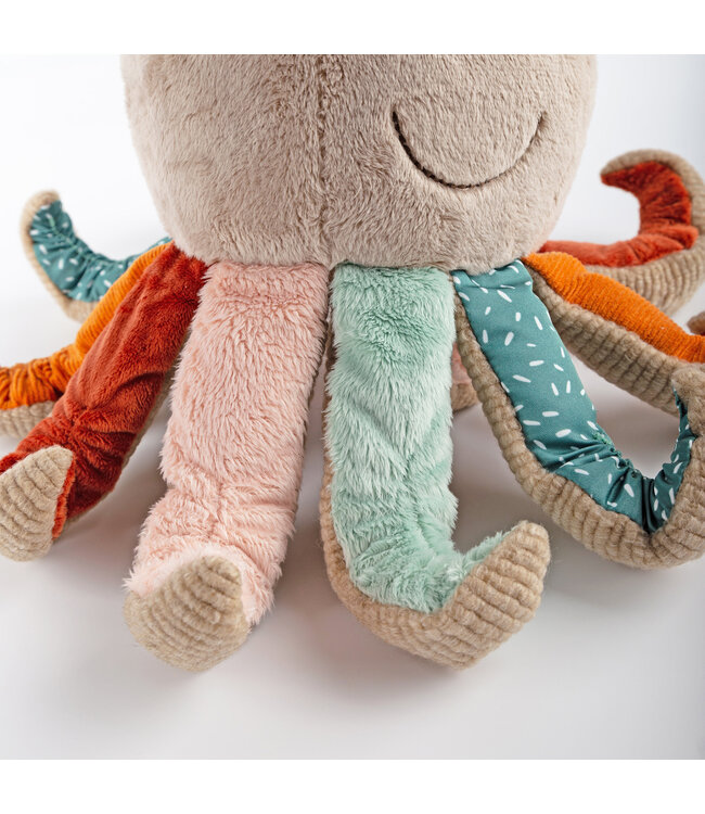 Sigikid | Patchwork Sweety | Octopus | 26 cm | + 3 maanden