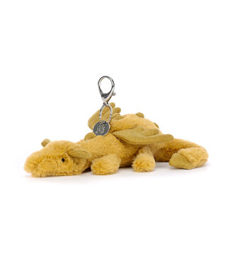 Jellycat Jellycat | Dragon | Golden Dragon | Bag Charm | 12 cm