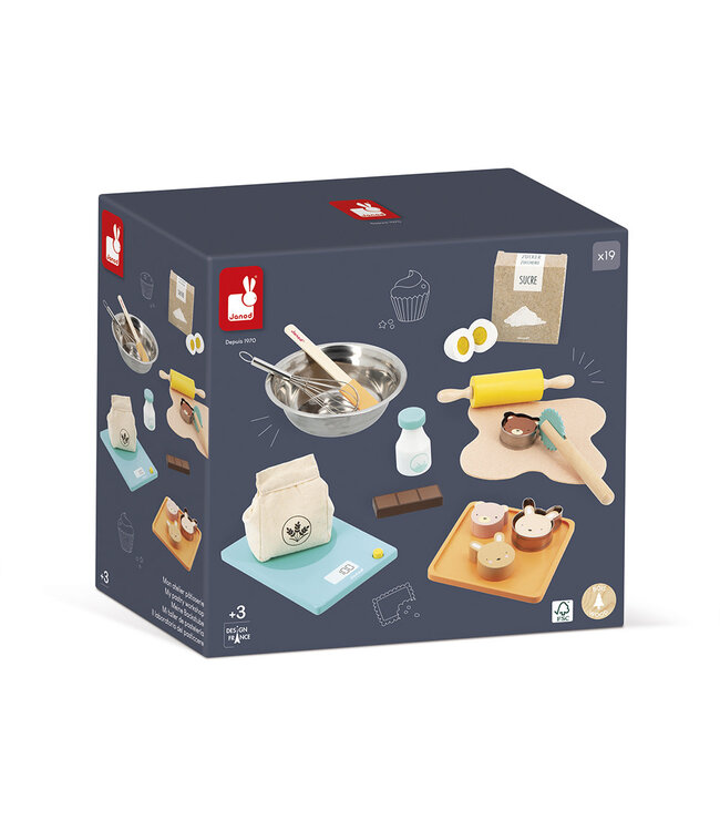 Janod | in de Keuken | Banketbakkerij | 19 delig | 3+