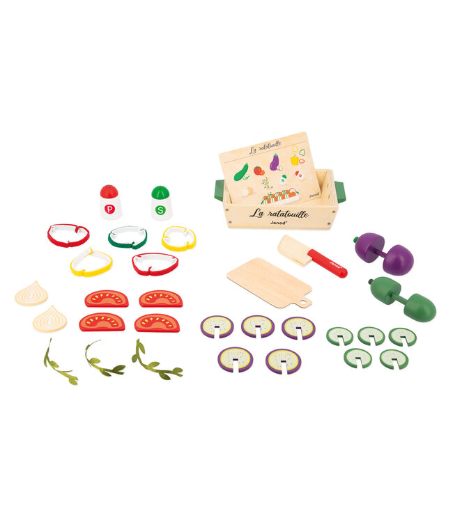 Janod | in de Keuken | Ratatouille | 32 delig | 3+