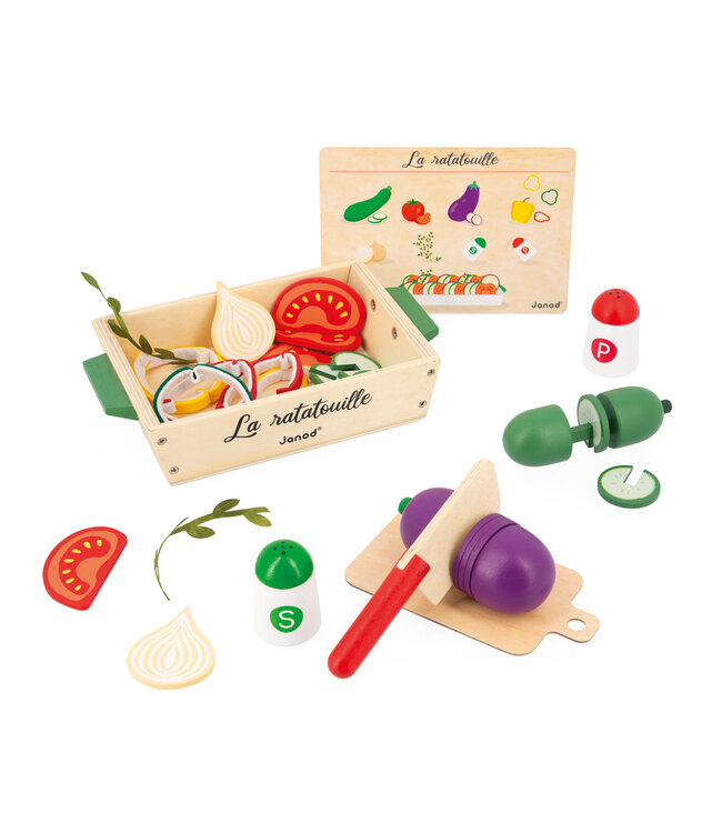 Janod | in de Keuken | Ratatouille | 32 delig | 3+