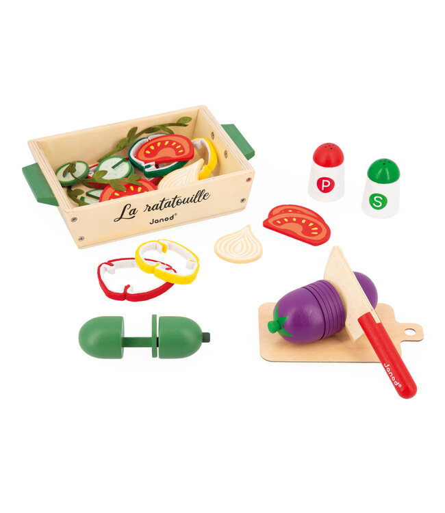 Janod | in de Keuken | Ratatouille | 32 delig | 3+
