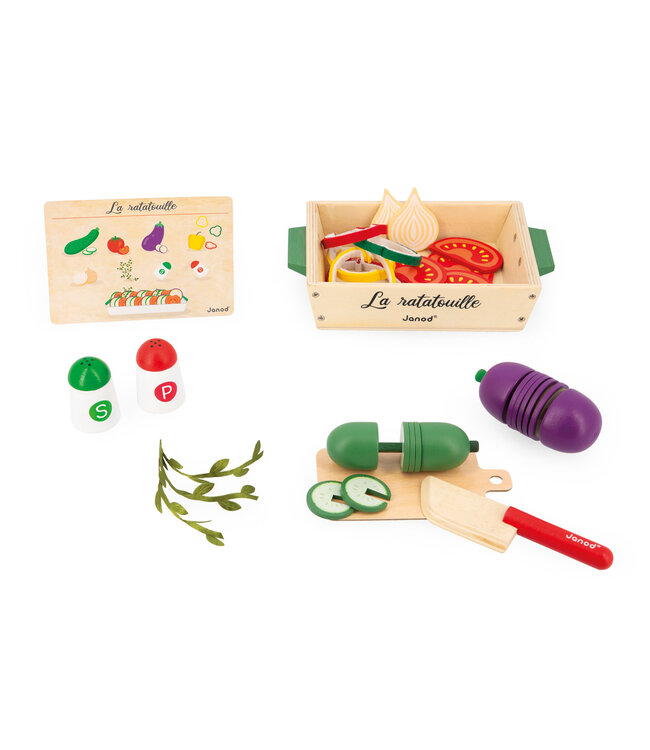 Janod | in de Keuken | Ratatouille | 32 delig | 3+