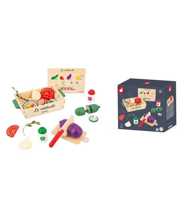 Janod | in de Keuken | Ratatouille | 32 delig | 3+