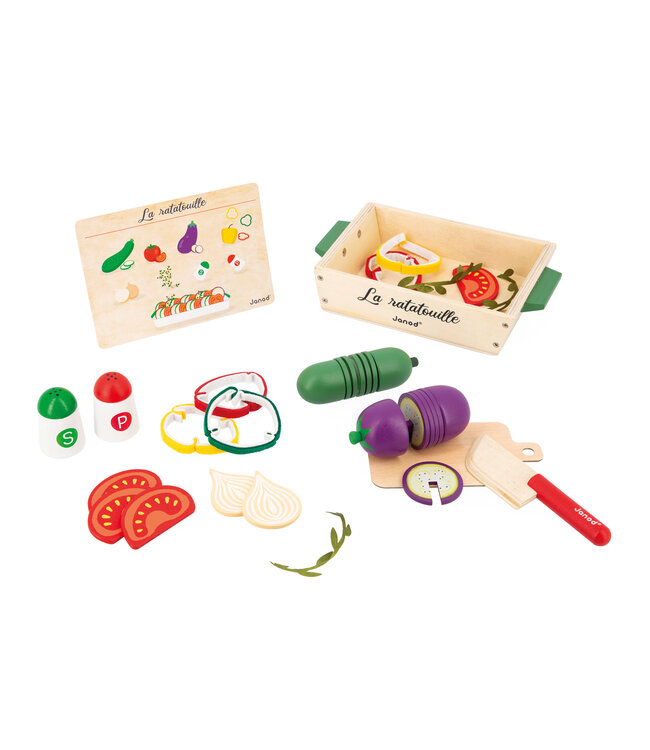 Janod | in de Keuken | Ratatouille | 32 delig | 3+