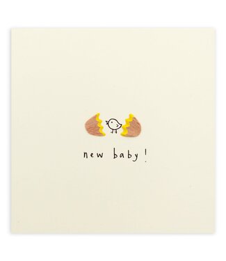 Pencil Shavings Cards by Ruth Jackson | Broken Egg | New Baby