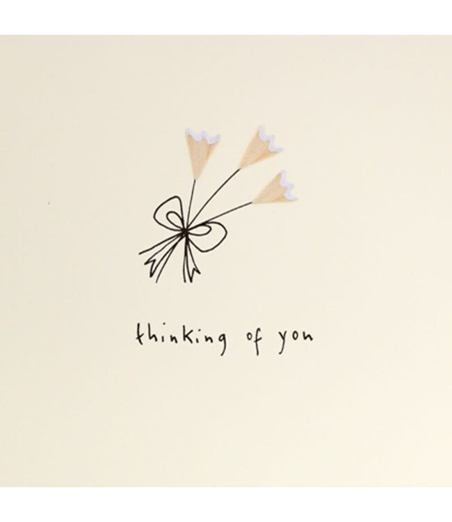 Pencil Shavings Cards by Ruth Jackson | Thinking of You