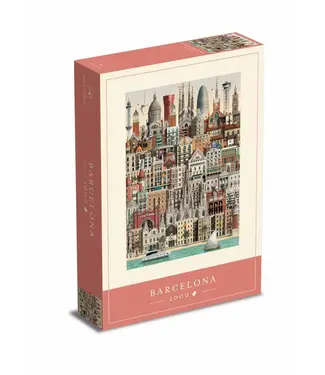 Martin Schwartz | Jigsaw Puzzle | 50 x 70 cm | Barcelona | Buildings | 1000 pieces