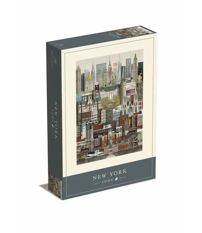 Martin Schwartz | Jigsaw Puzzle | 50 x 70 cm | New York | Buildings | 1000 pieces