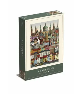 Martin Schwartz | Jigsaw Puzzle | 50 x 70 cm | København | Buildings | 1000 pieces