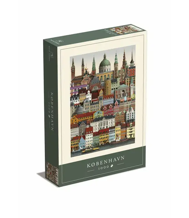 Martin Schwartz | Jigsaw Puzzle | 50 x 70 cm | København | Buildings | 1000 pieces
