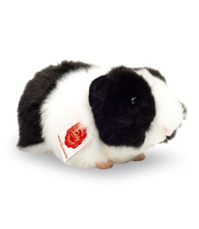 Hermann Teddy | Pluche Cavia | Zwart/Wit | Langharig | 20 cm