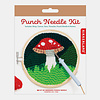 Kikkerland Kikkerland | Kit de Broderie Punch Needle | Punnikset | Mushroom | 6+