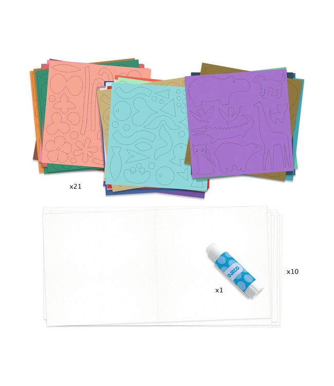 Djeco | Creation Box | Little Papers | 3 - 6 jaar
