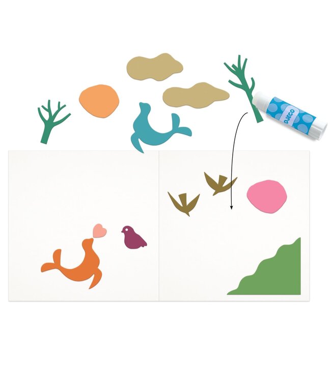 Djeco | Creation Box | Little Papers | 3 - 6 jaar