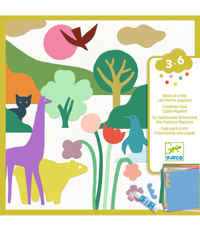 Djeco | Creation Box | Little Papers | 3 - 6 jaar