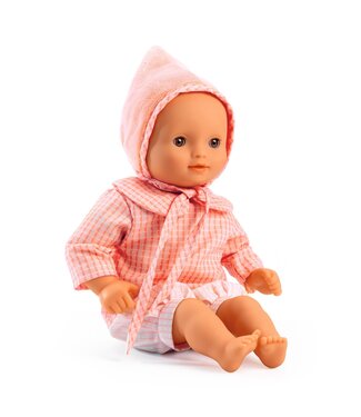 Djeco Djeco | Pomea Poppen Collectie | Baby Rose | 32 cm |+18 mnd