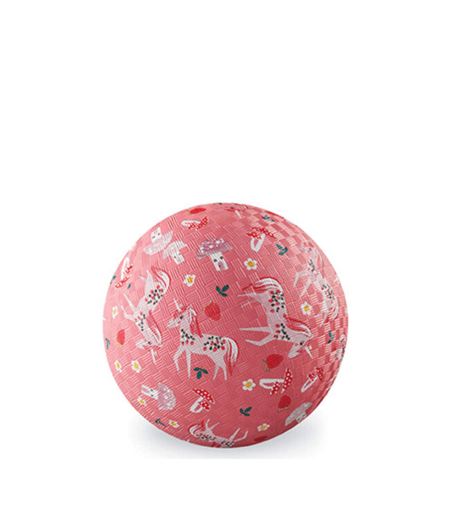 Crocodile Creek | Rubber Playball | 13 cm | Unicorn Garden | 3+