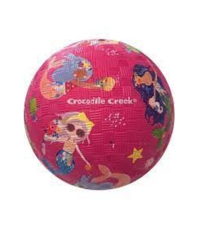 Crocodile Creek | Rubber Playball | 13 cm | Mermaids | 3+