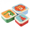 Rex London Rex London | Snack Boxes  | Set van 3 lunchboxen | 11,3 - 9,9 - 8,4 cm | Colourful Creatures