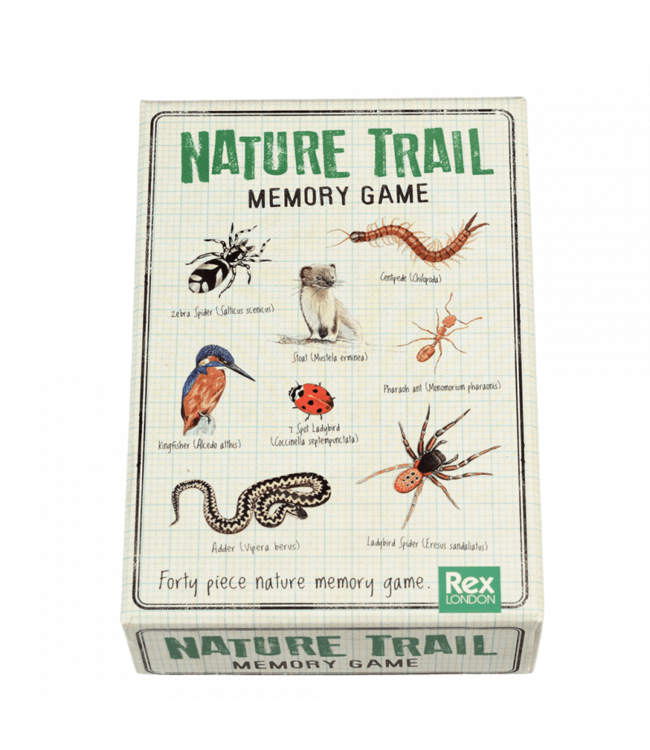Rex London | Memory Game | 20 pairs | Nature Trail | 5+