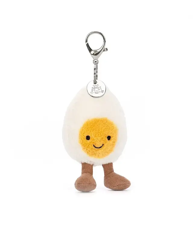 Jellycat | Amuseable Happy Boiled Egg | Bag Charm | 18 cm