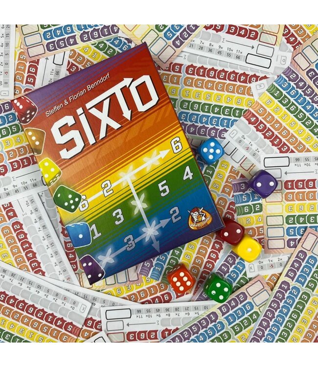 White Goblin Games | Sixto | Dobbelspel | 8+