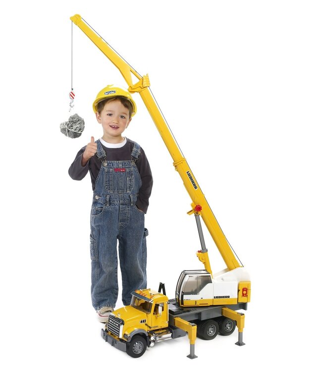 Bruder | MACK Granite Liebherr | Kraanwagen | 4+
