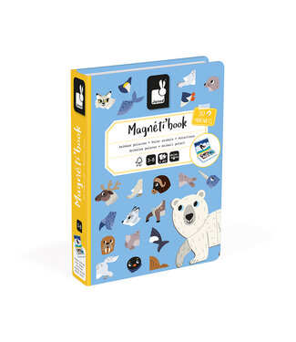 Janod Janod | Magnetibook | Pooldieren | 3 tot 8 jaar