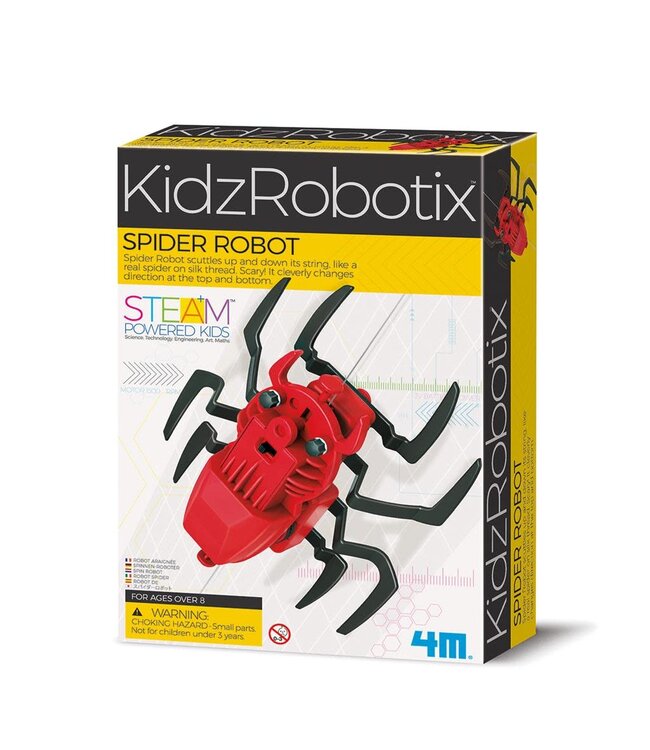 4M | KidzRobotix | Green Science |  Spider Robot | 8+