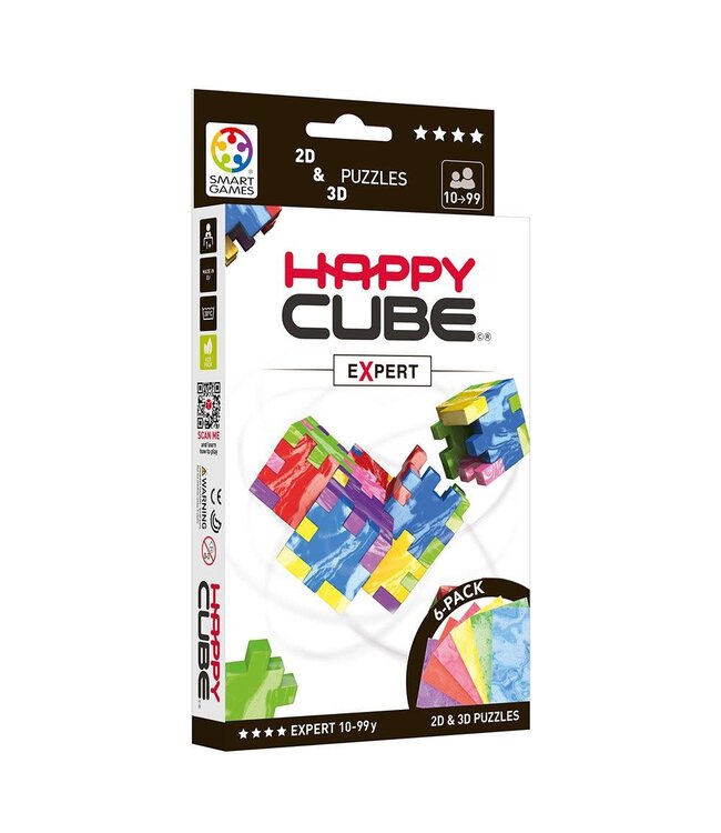 Happy Cube | Foam Puzzle | Expert | 6-pack | 10+