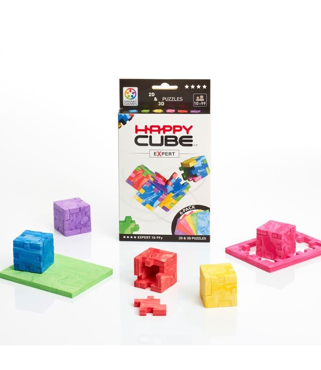 Happy Cube | Foam Puzzle | Expert | 6-pack | 10+