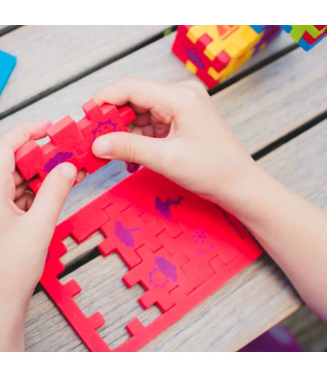 Happy Cube | Foam Puzzle | Junior | 6-pack | 4-7 jaar