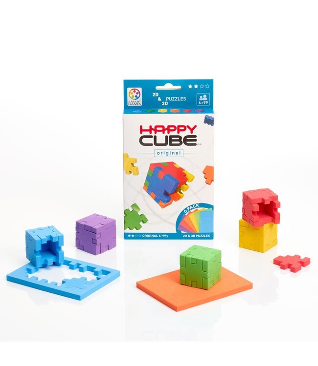 Happy Cube | Foam Puzzle | Original | 6-pack | 6+