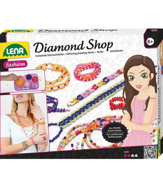 Lena Fashion | Diamond Shop | Maak je eigen Sieraden | 10.000 kraaltjes | 8+