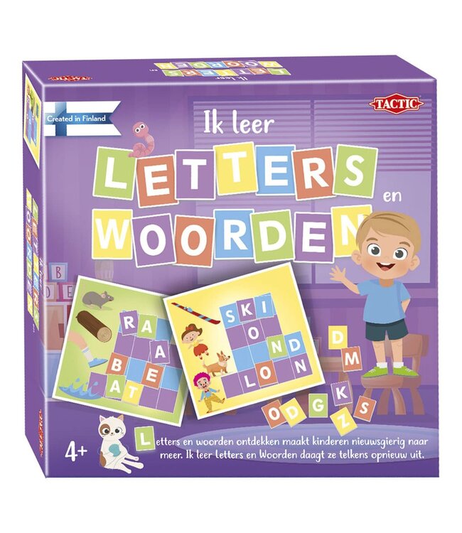 Tactic Games | Ik Leer | Letters & Woorden | 4+