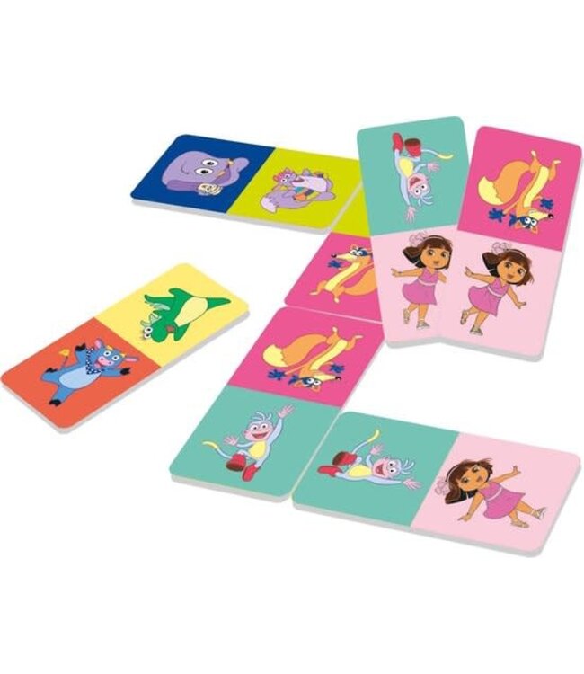 Tactic Games | Dora | 3-in-1 | Lotto, Domino, Memo | 4+