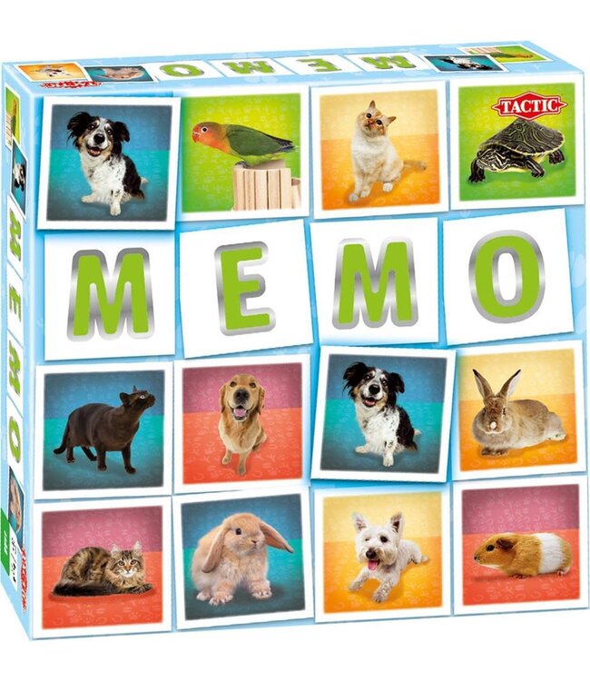 Tactic Games | Memo Pets | met Foto's | 3+