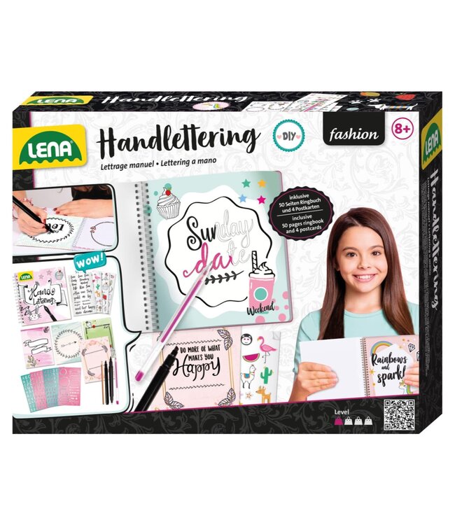 Lena Fashion | Handlettering | Uitgebreide Startersset | 8+