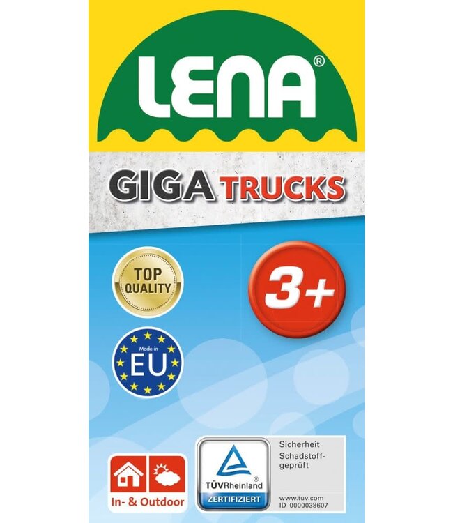 Lena | Giga Trucks | Excavator Pro | Graafmachine | Zitgraver | 70 cm | 3+